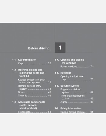 2020 subaru brz owners manual